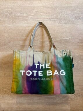 Marc Jacobs Canvas Tote in Multicolor Drip